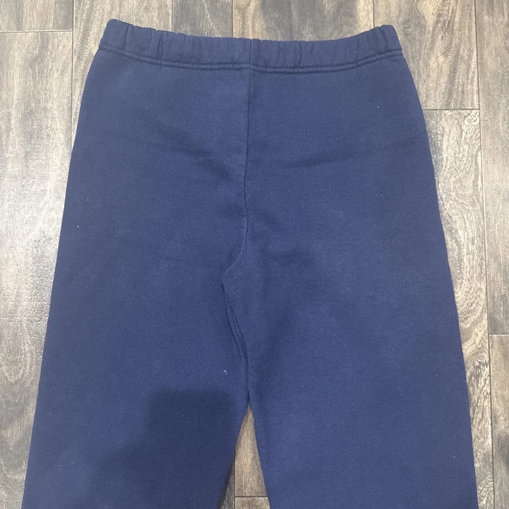 Vintage Russell Athletics Tapered Sweatpants Men's Size M Navy Blue Made‎ In USA